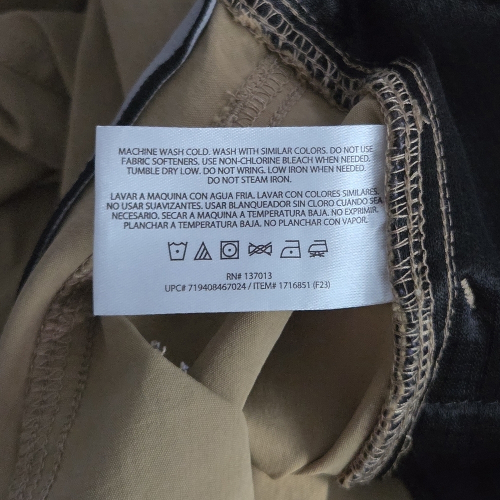 Orvis Khaki Tan Pants Men's Size 40x32 Outdoor Hiking - Picture 8 of 8